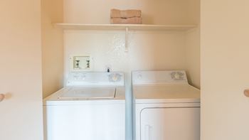 Washer and dryer in unit*